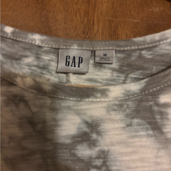 NWT ❤️$10 MOVING SALE❤️GAP Gray and White Tie-Dye versatile dress, EXPIRES SOON - Picture 5 of 7